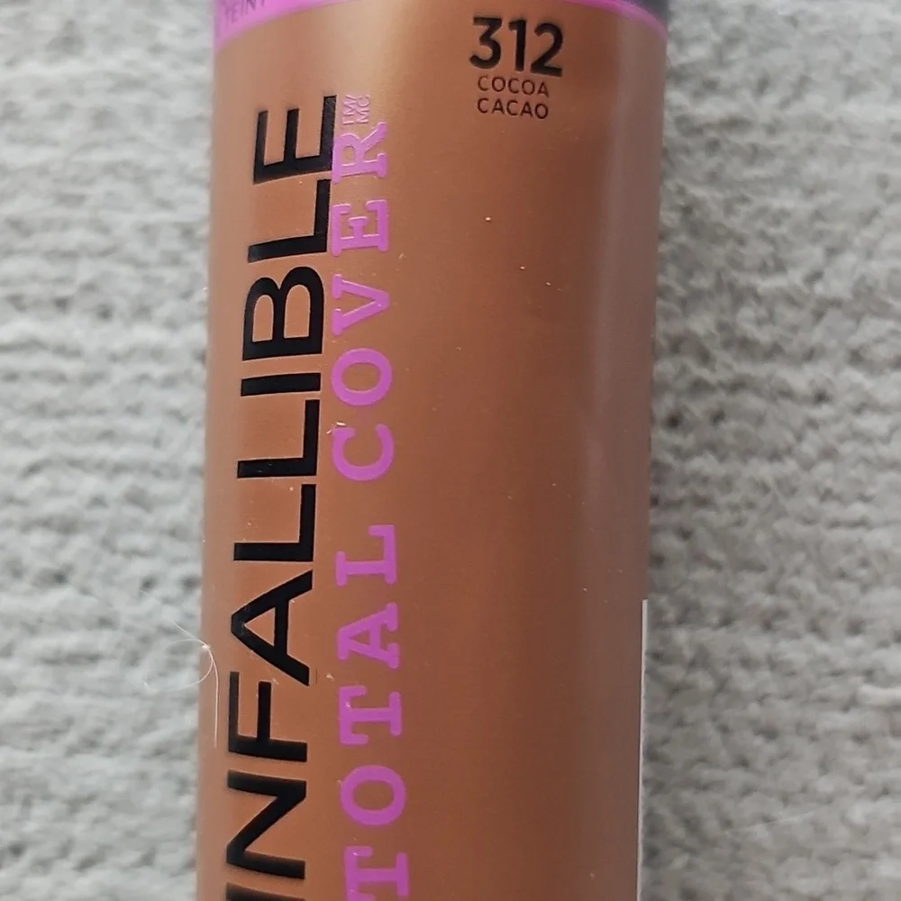 L'Oreal Infallible Total Cover Foundation - Shade 312 Cocoa #22